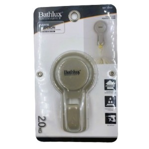 GANCHO DE PLASTICO COM VENTOSA