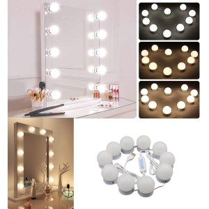 LUMINÁRIA LED PARA ESPELHO USB