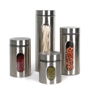 JOGO DE POTE INOX 4PCS