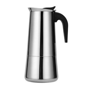CAFETEIRA ITALIANA DE INOX 12 XICARAS