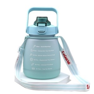 SQUEEZE DE PLASTICO 1200ML COM ADESIVO 3D