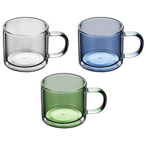 CANECA DE VIDRO DUPLO 300ML