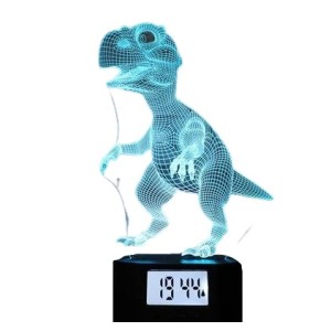 RELOGIO DE MESA COM HOLOGRAMA