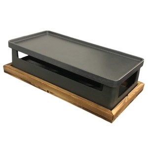 MINI CHURRASQUEIRA COREANA ESMALTADA 40CM