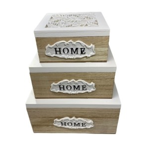 JOGO DE CAIXA DE MDF 3PCS