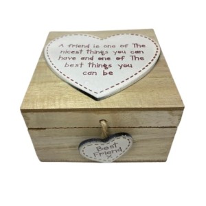 PORTA JOIA CAIXINHA MDF