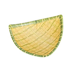 BANDEJA DE MELAMINA BAMBU 20CM