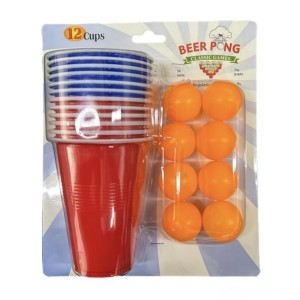 JOGO DE BEER PONG 24PCS