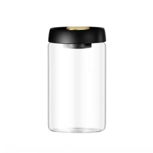 POTE DE VIDRO BORO COM TAMPA A VACUO 1200ML