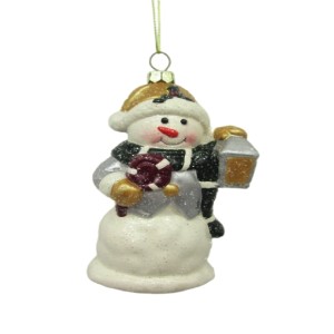PENDENTE ENFEITE DE NATAL BONECO DE NEVE HM2277