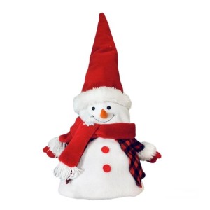 ENFEITE DE NATAL BONECO DE NEVE 80CM HM5189