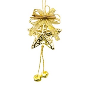 PENDENTE ENFEITE DE NATAL ESTRELA 12CM