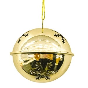 PENDENTE ENFEITE DE NATAL SINO DOURADO