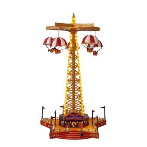 ENFEITE NATALINO DE LUXO PARAQUEDAS DA FEIRA MUNDIAL