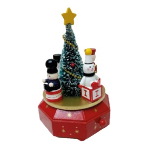 ENFEITE DE NATAL MUSICAL ARVORE 18CM HM6559
