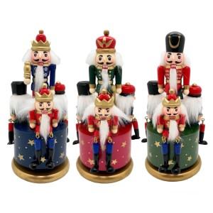 SOLDADINHO QUEBRA NOZES MUSICAL 20CM HM3131