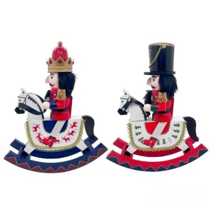 SOLDADINHO QUEBRA NOZES CAVALINHO 30CM