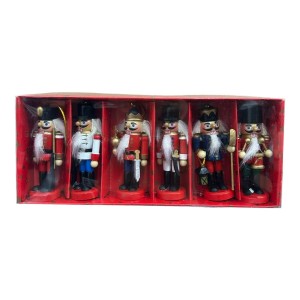 SOLDADINHO QUEBRA NOZES 6PCS 8CM