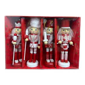 SOLDADINHO QUEBRA NOZES 4PCS 12.5CM