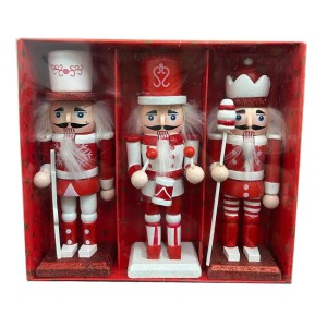 SOLDADINHO QUEBRA NOZES 3PCS 15CM