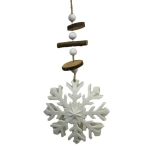 ENFEITE DE NATAL ESTRELA 17CM