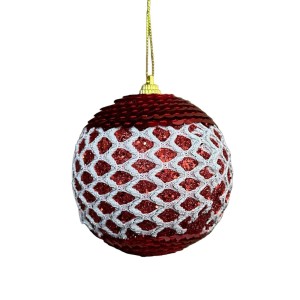 ENFEITE BOLA DE NATAL 8CM