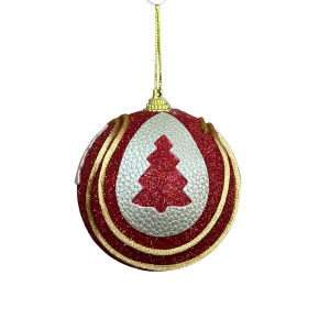 ENFEITE BOLA DE NATAL 8CM