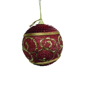 ENFEITE BOLA DE NATAL 8CM