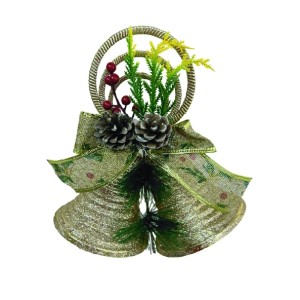 ENFEITE DE NATAL SINO DOURADO 23CM