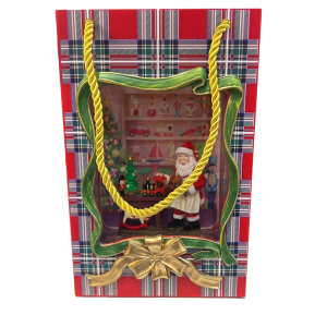 ENFEITE NATALINO PRESENTE DO NOEL 32CM