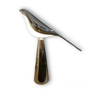 LUMINARIA DE MESA DE METAL PASSARINHO