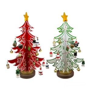 MINI ARVORE DE NATAL 25CM MDF