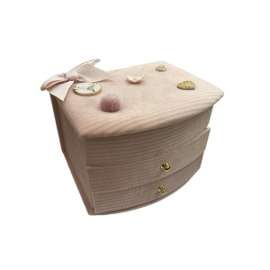 PORTA JOIA DE CAMURÇA MINI ARMARIO