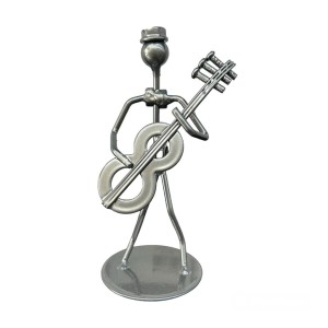 ENFEITE DE METAL MUSICO