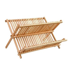 ESCORREDOR DE PRATO DE BAMBU