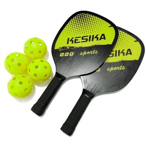 JOGO DE RAQUETES PICKLEBALL 6PCS